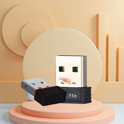 GUGGU Wireless -N Mini USB Adapter USB Adapter(Black)