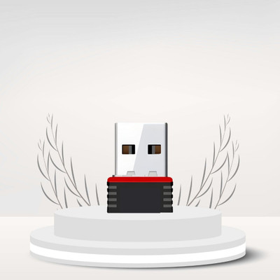 SACRO Wireless -N Mini USB Adapter USB Adapter(Black)