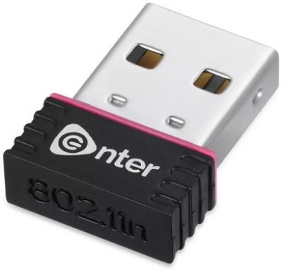 Enter E-W170 150 Mbps Wirelss Lan Adapter USB Adapter (Black) USB Adapter(Black)
