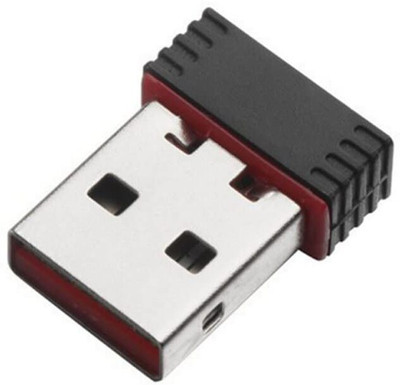 OG X NEXSA USB WiFi Receiver Upto 150 Mbps Wireless Network Card Adapter WiFi Dongle USB Adapter(Black)