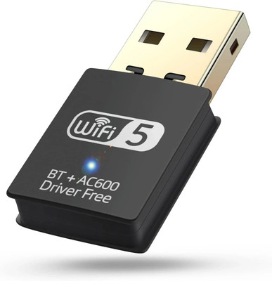 OG X NEXSA Bluetooth and WiFi Adapter for Computer USB Adapter(Black)