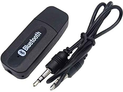 WEFLY Car Bluetooth Device with Adapter Dongle, Audio Receiver, USB Cable Black USB Adapter(Black)
