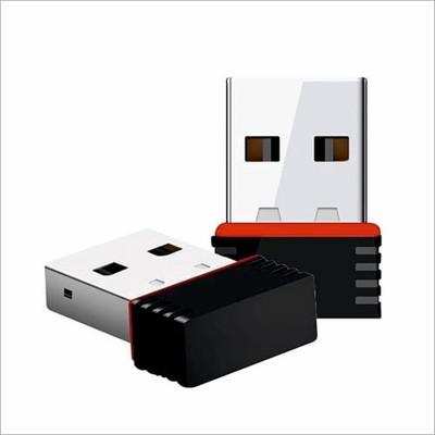 F5 SmartTech 950MBPS Mini Wireless Receiver, 2.4 GHz, Wifi Dongle for PC, Laptop, Desktop USB Adapter(Black)
