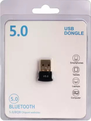 SDMINITEK USB Bluetooth Dongle USB Adapter(Black)