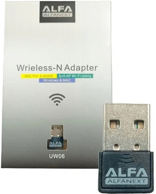 HumBiG ™ Wireless Wifi Dongle Usb 2.0 150Mbps Mini Usb Lan Adapter For Tablet Android USB Adapter(Black)