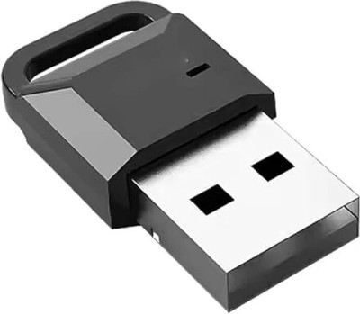 OG X NEXSA Bluetooth 5.3 USB Adapter Dongle for PC/Laptop – Wireless Receiver with USB USB Adapter(Black)