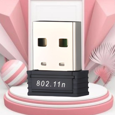 GUGGU Wireless -N Mini USB Adapter USB Adapter(Black)