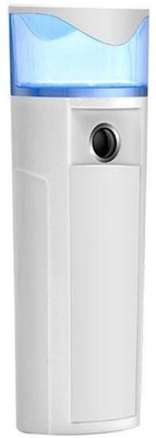 DRUMSTONE Nano Mist Sprayer - Portable Facial Steamer with USB Rechargeable Design USB Rechargeable Facial Steamer USB Air Purifier(White)
