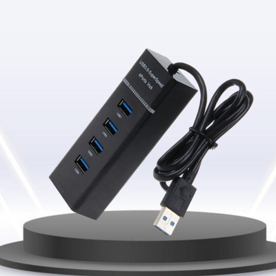 GUGGU USB Hub 4 IN 1 Multiport Adapter with 5000 MBPS Data Transfer Speed for PC S259 USB Hub 4 IN 1 Multiport Adapter with 5000 MBPS Data Transfer Speed for PC G259 USB Hub(Black)
