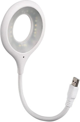 GLOWISH NIGHT BOOK READING,NIGHT LAPTOP TYPING USB LAMP PLUG AND PLAY LAMP FOR POWER BANK LAPTOP USB PORTS Led Light(White)