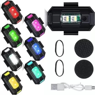 BSVR LED Light 7 Colors + Flashing Modes for Drone Helmets Bike Aircraft Light 17 Drone led Light 017 Led Light(Black) BSVR LED Light 7 Colors + Flashing Modes for Drone Helmets Bike Aircraft Light 17 Drone led Light 017 Led Light(Black)