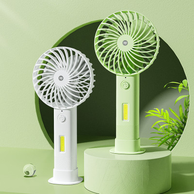 TECHOMANIA Rechargeable 3-Blade Handheld & Table Fan with LED Light Portable Indoor Outdoor floss gvv Bluetooth(gh)