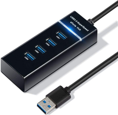 IMMUTABLE usb hub 4 Port USB 3.0 Hub with Speed Data Transfer vbn13 usb hub 4 Port USB 3.0 Hub with Speed Data Transfer yui13 USB Hub(Black)