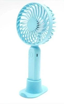 NHOUSE S9 (RECHARGEABLE PORTABLE USB FAN) With Mobile Stand, 800mAh Battery FF62 USB Fan(Multicolor)