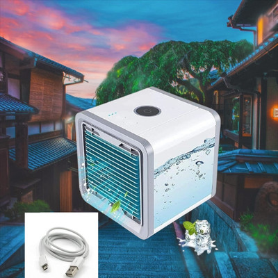 KRITAM Cooler for Room Cooling Mini AC Portable Mini Fan Artic Coole AiR CoOlEr PoRtAbLe AiR CoNdItIoNeRs FoR HoMe OfFiCe ArTiC 3 In 1 MiNi CoOlEr USB Air Cooler(Multicolor)