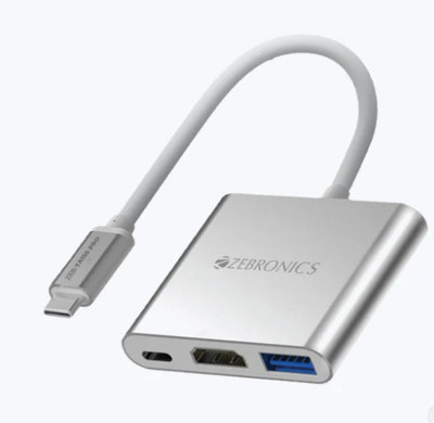 ZEBRONICS Zeb-TA150 Pro Zeb-TA150 Pro USB Hub(Black)