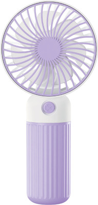 24 ENERGY Eco-Friendly USB Hand Fan with Power Saving Feature - Purple WindSnap USB Fan(Purple)