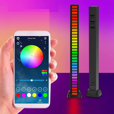 Xydrozen RGB Rechargeable Rythem Pickup Light Smart Sensor Light