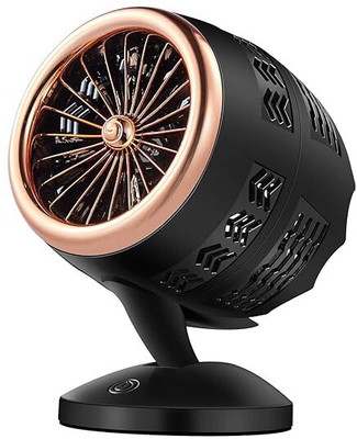 Sampri Mini Handheld Fan, Portable Fan USB Rechargeable, Small Pocket Fan Cooling Mini Portable Hand Fan 3 Speed modes Build-in Battery Rechargeable Fan USB Fan(Black)