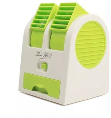 Arushma Mini Cooler Fan & Portable Small USB Air Cooler/ Battery cooler VMS-F001 USB Air Freshener(Green)