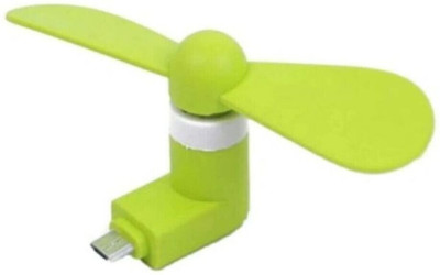 MM telecom MFN23 Mini Moblie Coller,Mini Fan with All Android USB Fan(Green)