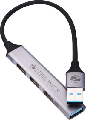 ZEBRONICS ZEB-200HB 200HB USB Hub(Silver)