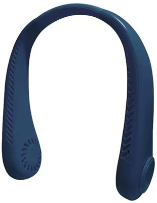 VOLTegIC Portable Neck Fan Rechargeable Super 360° Cooling NF-21 Rechargeable Fan, USB Fan(Blue)