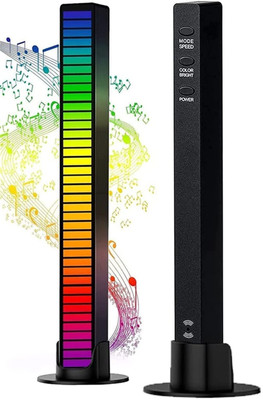 Xydrozen Desktop Table LED Light Music Level Lamp Smart Sensor Light