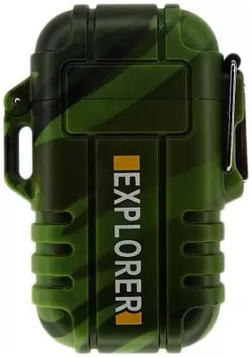 ASTOUND Survival Tactical Electric Lighter for Smoking AEL-12 Cigarette Lighter(Green)