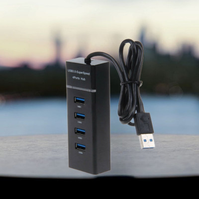 GUGGU USB Port 4IN1 (Multiple USB HUB)With Fast Data Transfer Speed for Laptop/PCA205 USB Port 4IN1 (Multiple USB HUB)With Fast Data Transfer Speed for Laptop/PCE205 USB Hub(Black)