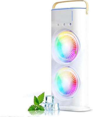 ENMORA Double Ended Mist Spray Fan USB Desktop with Water xza1 Double Ended Mist Spray Fan USB Desktop with Water sxz1 USB Fan(Multicolor)