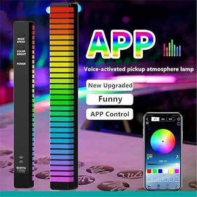 Xydrozen Voice Activated Rythem Pickup Light Smart Sensor Light