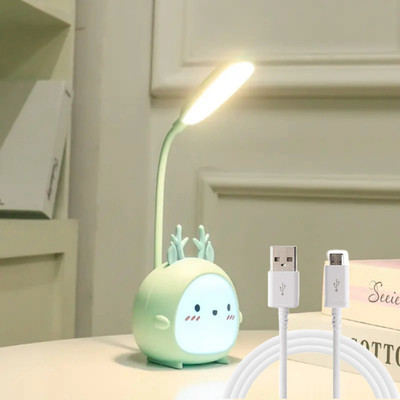 MACVL5 Cute Cartoon teddy Bear Desk Lamp / Rechargeable LED kids table lamp Night Lamp Study Lamp Led Light(Multicolor)