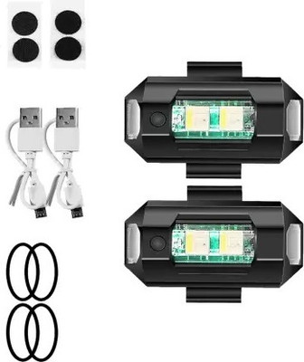 NKPR LED Light 7 Colors + Flashing Modes for Drone Helmets Bike Aircraft Light 73 Drone led Light 073 Led Light(Black) NKPR LED Light 7 Colors + Flashing Modes for Drone Helmets Bike Aircraft Light 73 Drone led Light 073 Led Light(Black)