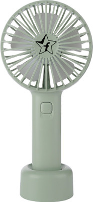 Flipkart SmartBuy 7631-RECHARGEABLE PORTABLE USB FAN- 2000mAh Battery Mini USB Fan(Green)