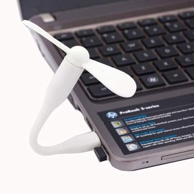 ASTOUND Portable Flexible USB Mini Fan Portable Flexible USB Mini Fan USB Fan(White)