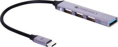 ZEBRONICS ZEB TA200U Zeb-TA200U Laptop Accessory  (Grey) For Rs. 229 @ 77 %
