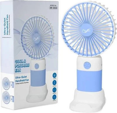 TreEye Wind Blast Mini USB Fan | Rechargeable & Portable Wind Blast Mini USB Fan | Rechargeable & Portable USB Fan(Blue)