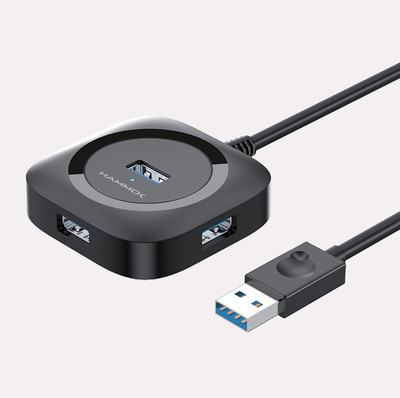Hammok GRACE 4 PORT 3.0 USB Hub(Black)
