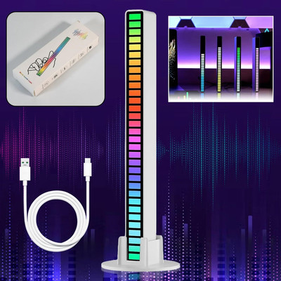 Xydrozen Music Level Indicator LED Rythem Pickup Light Smart Sensor Light