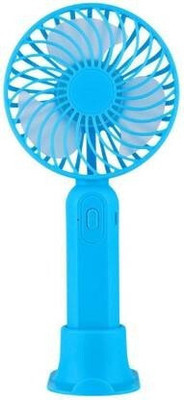 TreEye S9 USB Fan with Built-in Phone Stand | Rechargeable 800mAh Battery S9 USB Fan with Built-in Phone Stand | Rechargeable 800mAh Battery USB Fan(Blue)