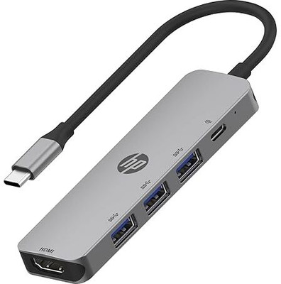 HP USB-C 5in1 Hub 9V553AA USB Hub(Grey)