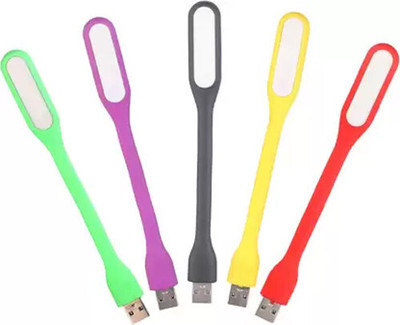 Winsumm Portable Flexible USB LED Light Lamp USB LED Light Lamp for study table| Studies Led Light(Multicolor)