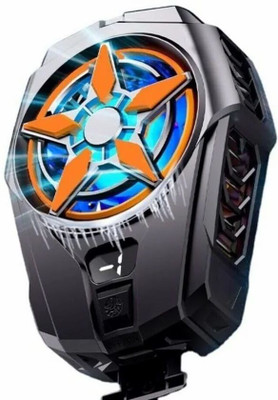 TYPD CHILLBLADE Z9 3 Sec Rapid Cooling USB Type-C Gamer Phone Fan with Smart Clamp URBANXTEND 1.99 USB Cable(Black)
