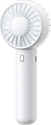 Gaiatop Mini Portable Fan Powerful Personal Hand Fan 3 Speed Modes, Rechargeable Small Fan Handheld Fan With Base USB Fan(White)