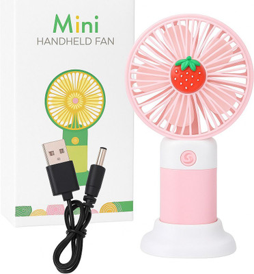VN enterprises MINI HANDHELD FAN FAN-01 USB Fan(Pink)