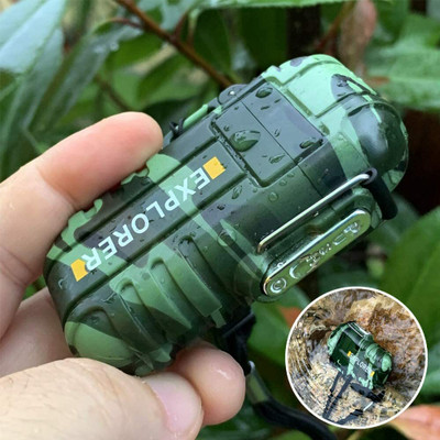 ASTOUND Double ARC Heavy Alloy Made Flameless Rechargeable Lighter AEL-15 Cigarette Lighter(Green)