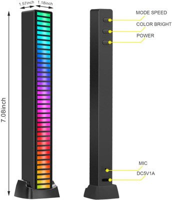 Xydrozen Sound Control Music Rhythm Light Smart Sensor Light