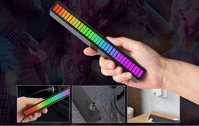 Xydrozen Gaming Room Music Rhythm Light Smart Sensor Light