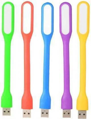 Samarth (Pack of 5) Portable & Flexible USB Led Light(Multicolor)
